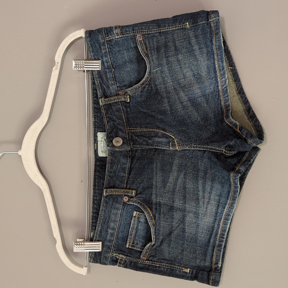 Aeropostale Blue Jean Shorts Casual Cut-Off Style